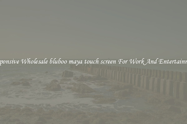 Responsive Wholesale bluboo maya touch screen For Work And Entertainment