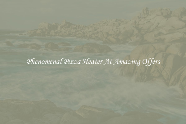 Phenomenal Pizza Heater At Amazing Offers