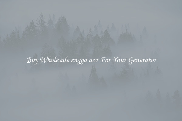 Buy Wholesale engga avr For Your Generator
