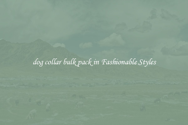 dog collar bulk pack in Fashionable Styles